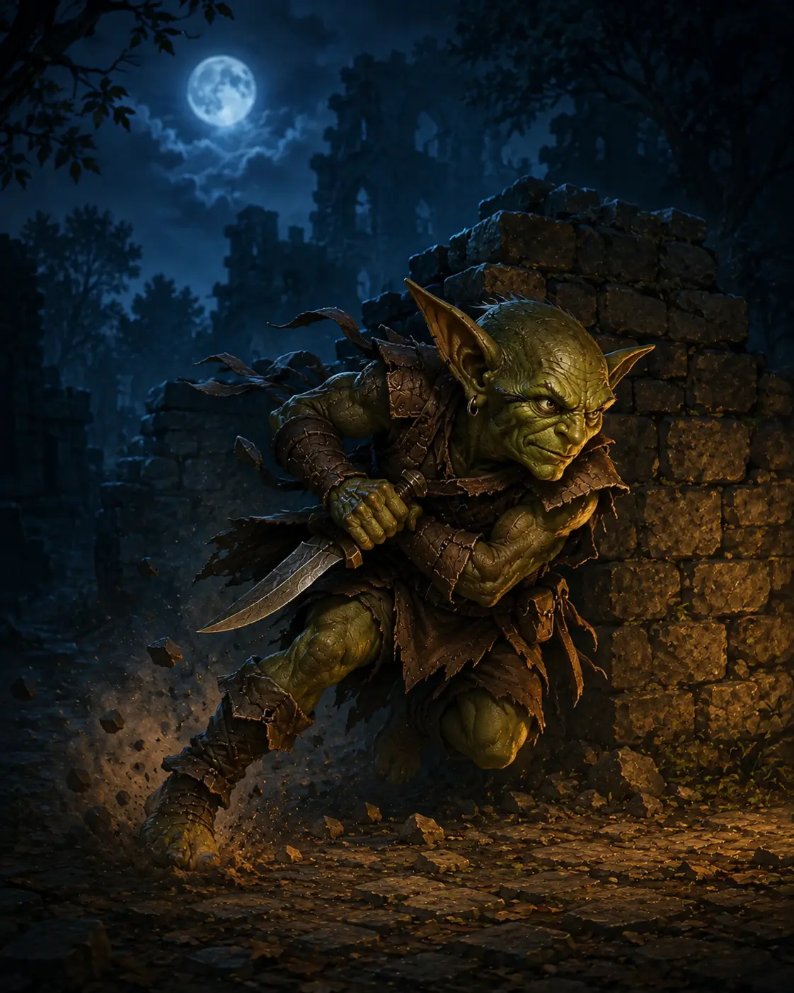 Goblin from the AI Fantasy Adventure bestiary
