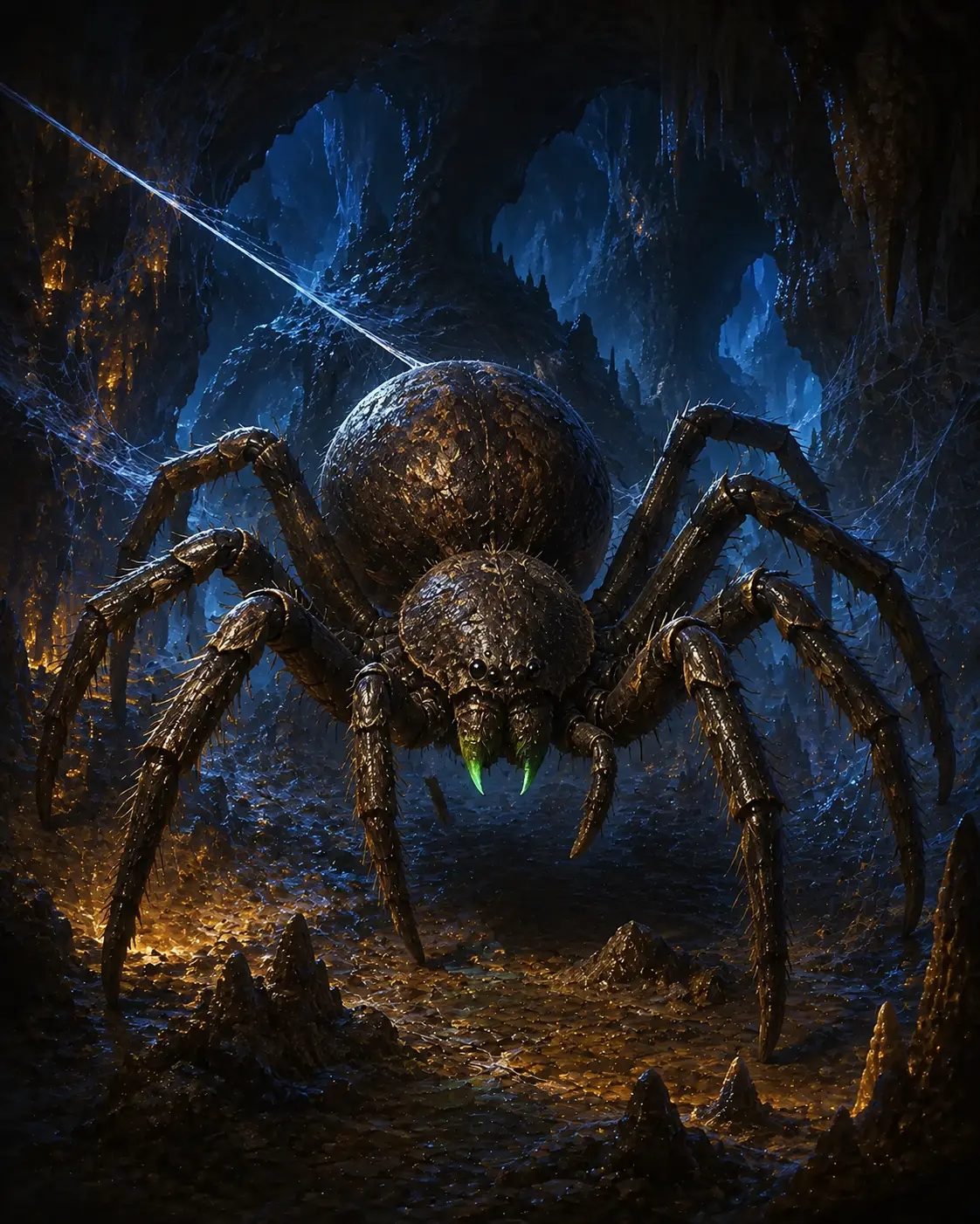 Fantasy illustration of Giant Spider