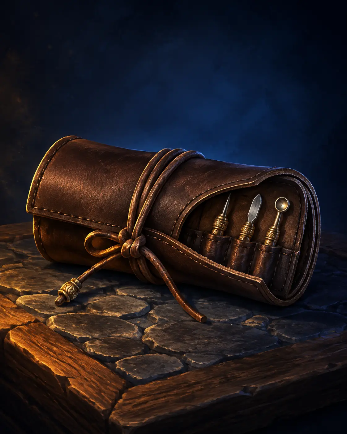 Barevná fantasy ilustrace položky Paklíče
