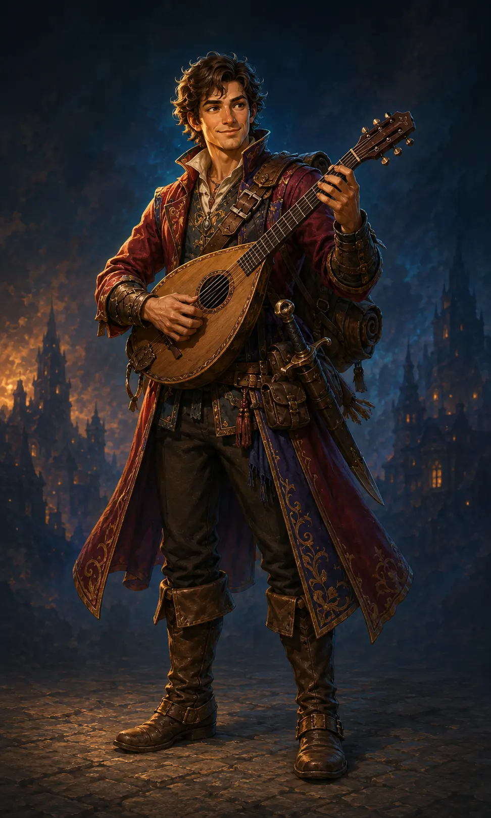Fantasy illustration of the Bard class