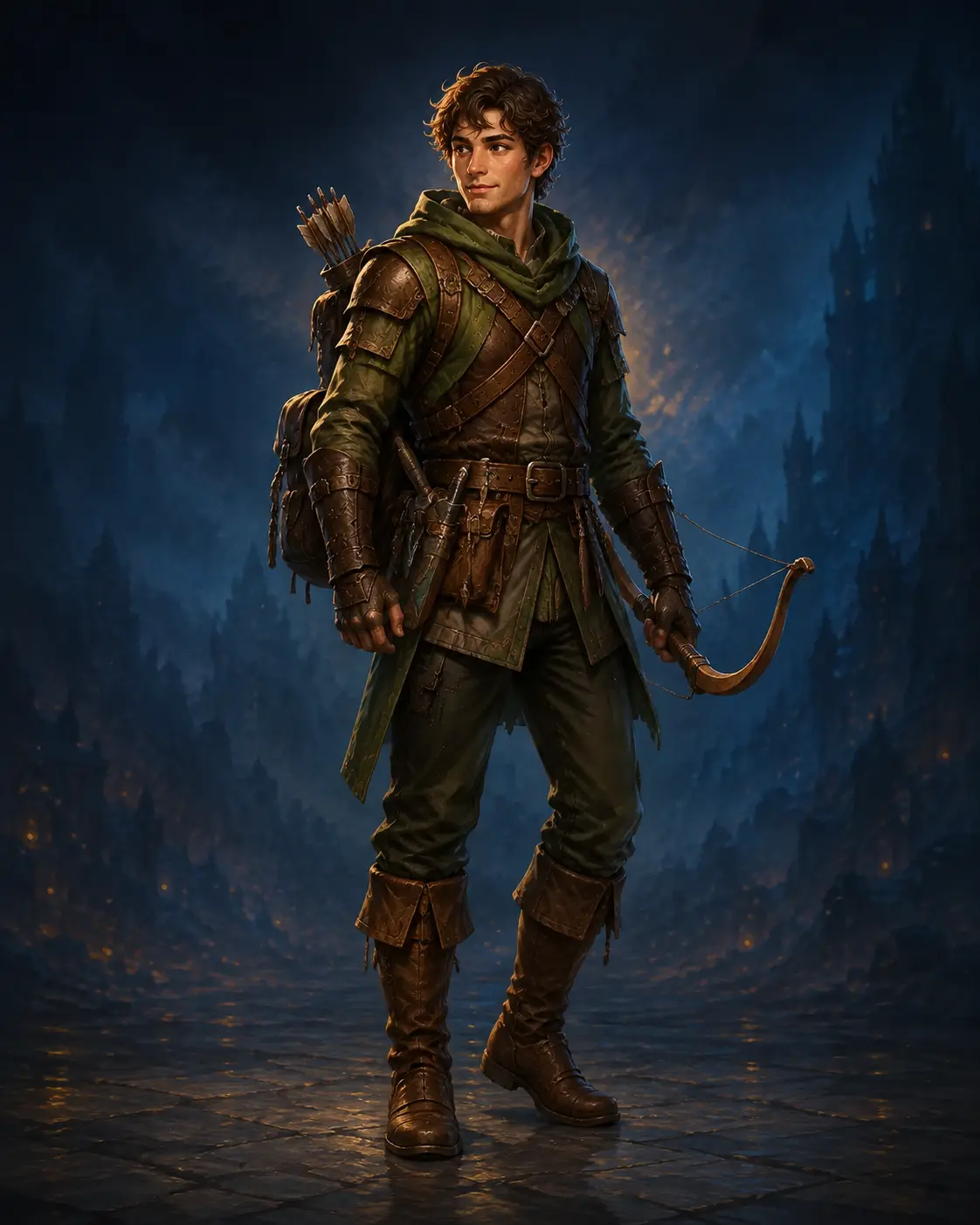 Fantasy illustration of the Ranger class