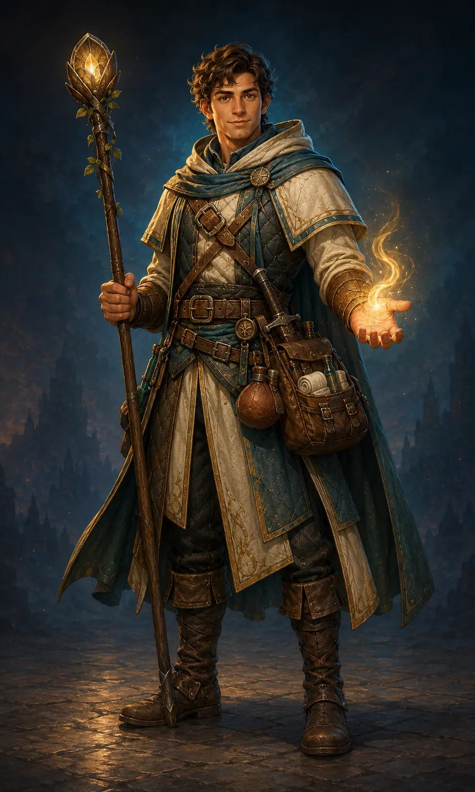 Fantasy illustration of the Healer class