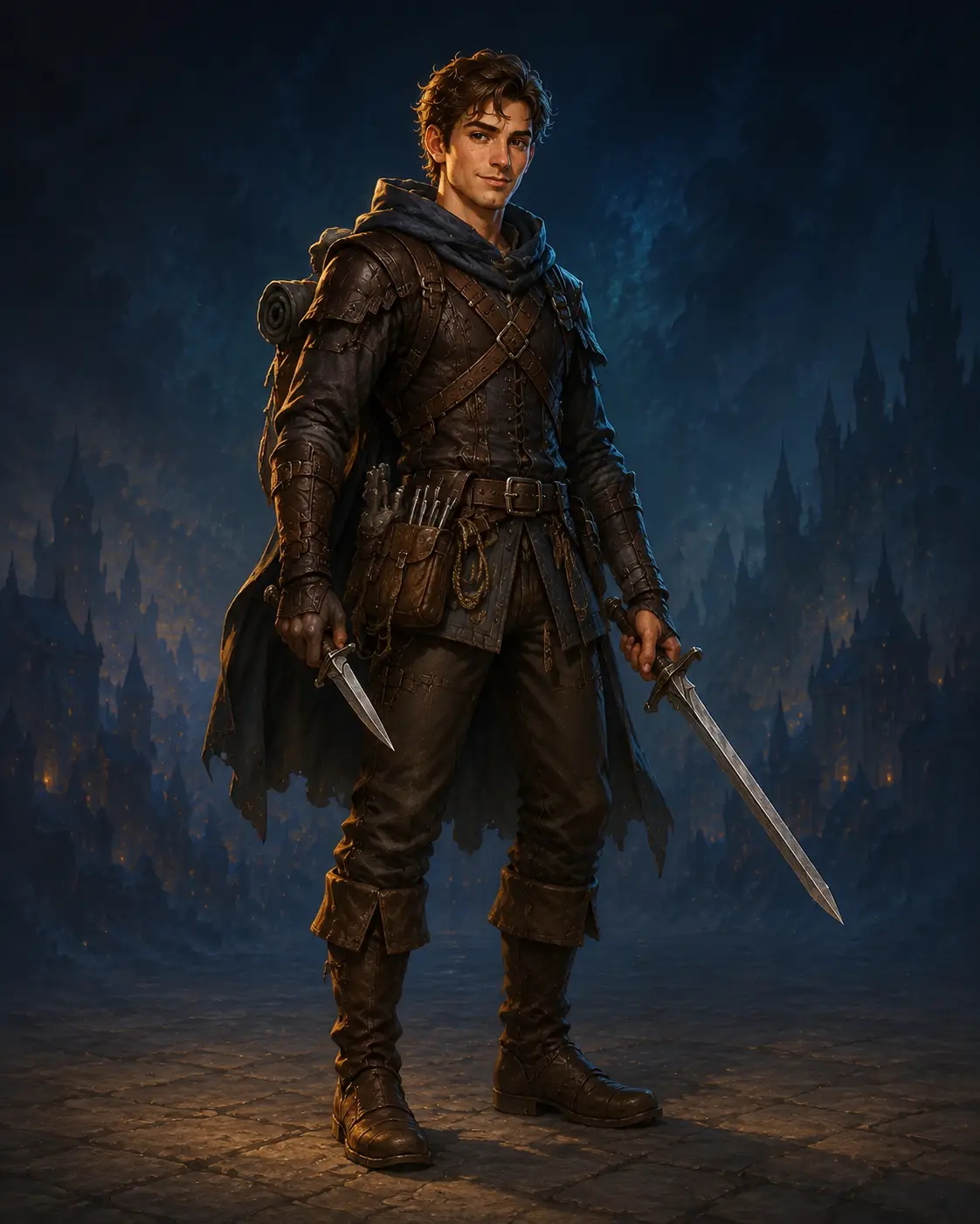 Fantasy illustration of the Rogue class