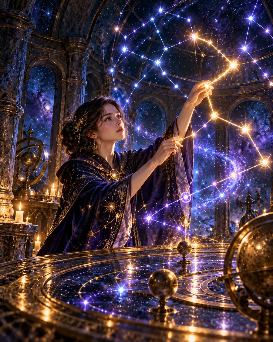 Fantasy illustration of the Alter Fate spell