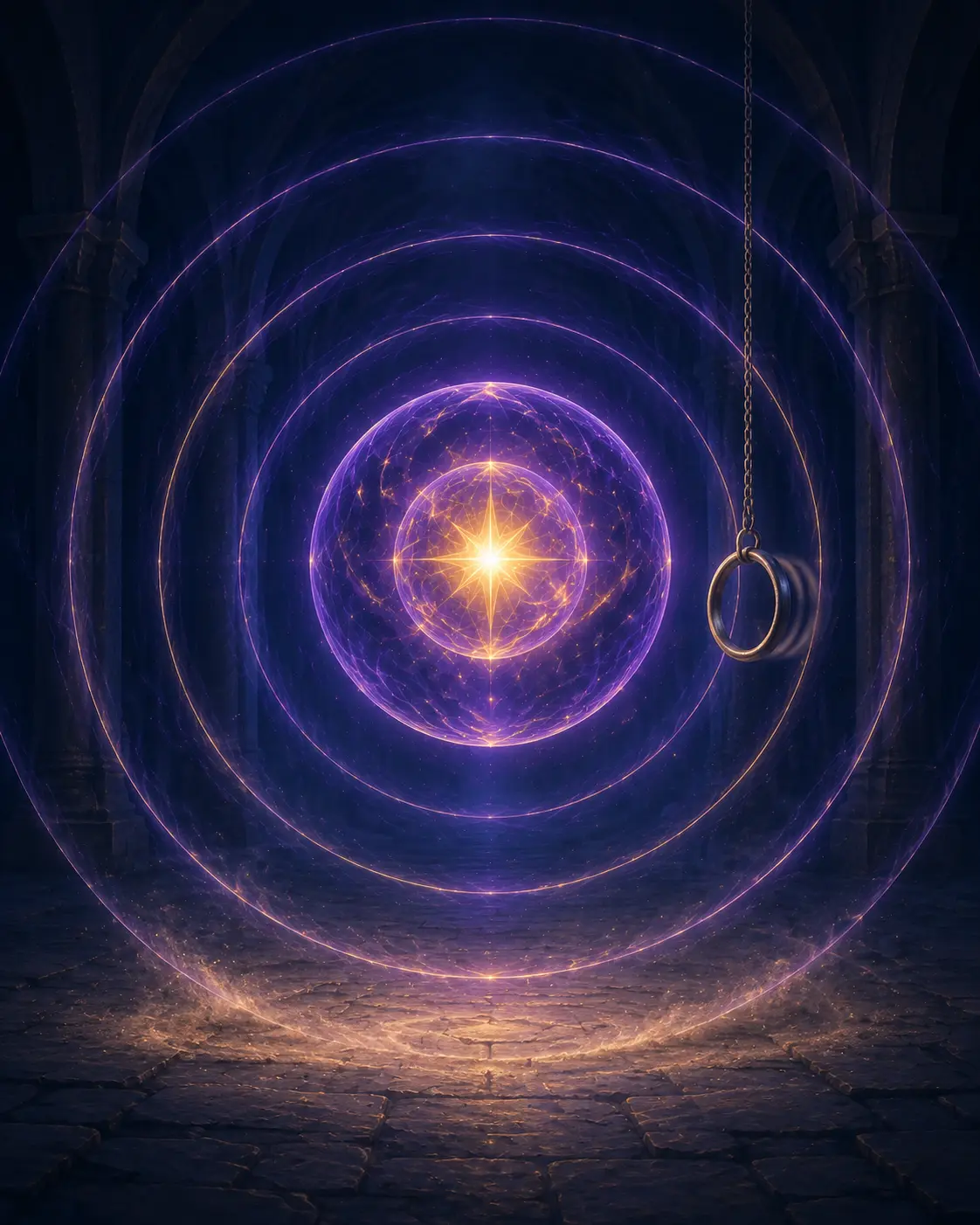 Fantasy illustration of the Magic Sound spell