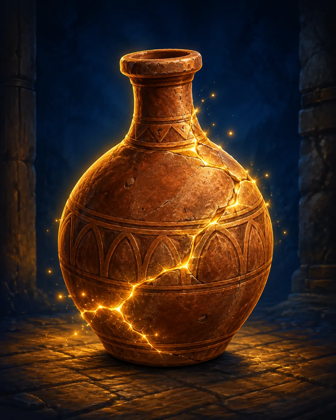 Fantasy illustration of the Minor Repair spell